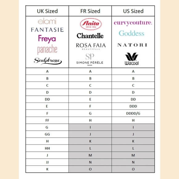 Elomi "Bijou" Banded Molded Underwire Bra - Sz 42J US / 42GG UK - Picture 3 of 13